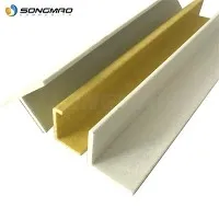 فائبر گلاس پلٹروڈ پروفائل ایف آر پی زاویہ